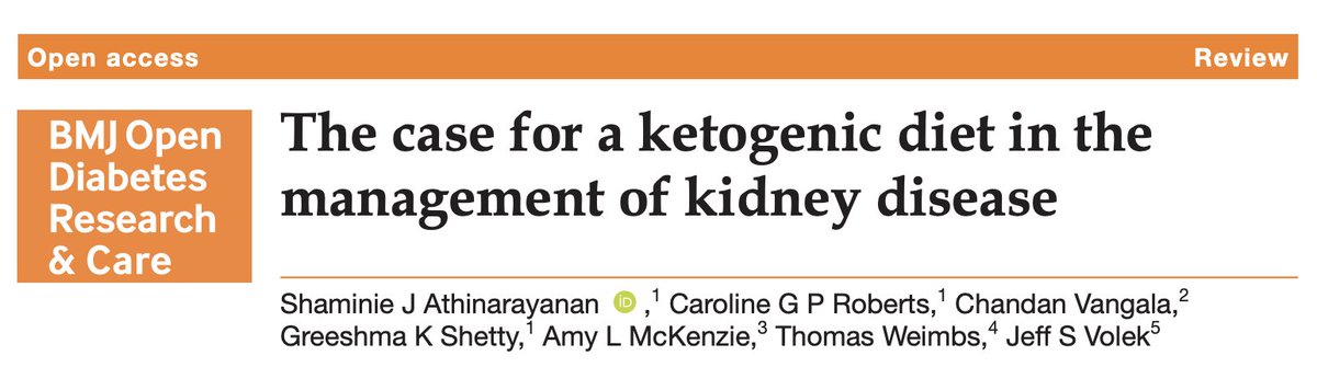 This paper just came out 10 days ago and it says that it is 'in the top 5% of all research outputs ever tracked by Altmetric'. Could there be interest in keto for kidney disease? bmj.altmetric.com/details/162943…