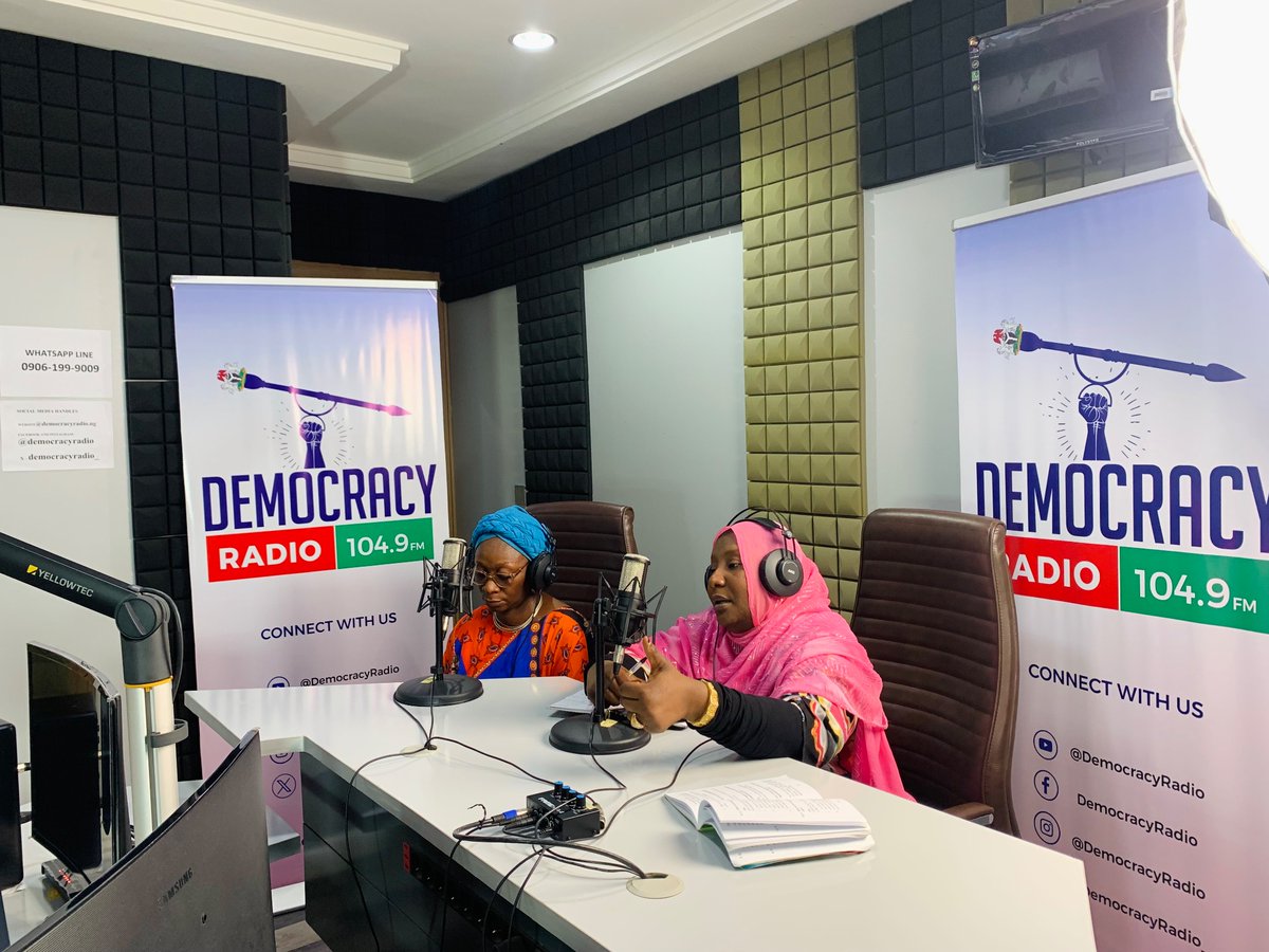 Did you join the conversation?
-
What is your takeaway from the conversation?

Join us next week on The Electoral Process on democracy radio 104.9 FM!
#Democracyradio #electoralprocess #politicsinnigeria #pvceducation