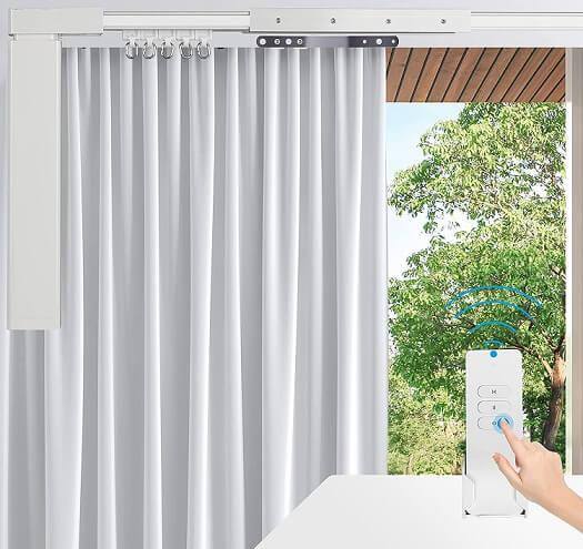 Elevate your home with our innovative smart curtains! Enjoy convenience, energy efficiency and style at your fingertips. #SmartCurtains
Call Now: +97156-600-9626 Email: info@risalacurtain.com 
Visit: risalacurtain.com/smart-curtains/