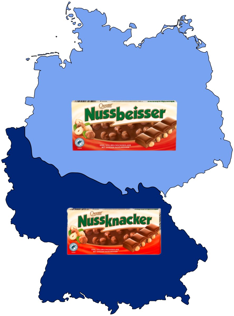 Deutschland so teilen, wer sagt nein?