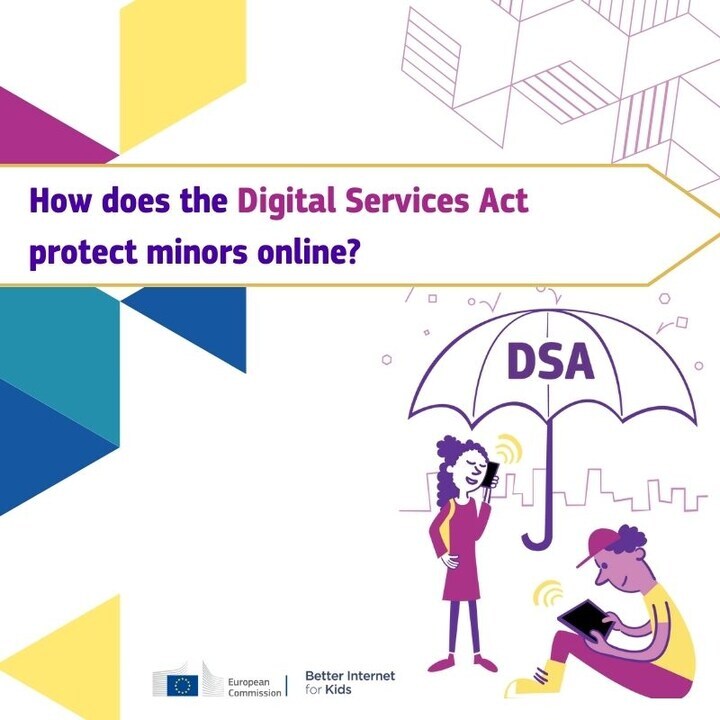 🌐🚸The online world can be dangerous, but the #DigitalServicesAct is there to protect our youth. 🧐📚Curious to know how minors are protected online? Download our user-friendly booklet here👉europa.eu/!nMYPhw #onlinesafety