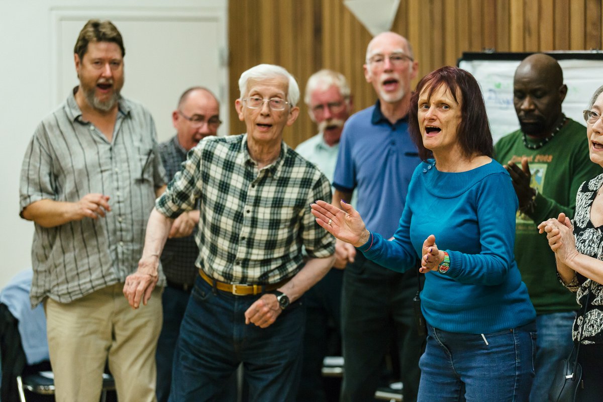 Quirky Choir live in May! No rehearsal at The Point on 8th or 29th, but see them perform: 🎵'Behold Ye Ramblers' (8 May, 7:45pm, Cast) 🎵'Celebrating Older People' (29 May, 6:30pm, Cast) 🎵'Sinfonia' (31 May-1 June, Cast) Find out more about Quirky Choir: bit.ly/3OB5RKC