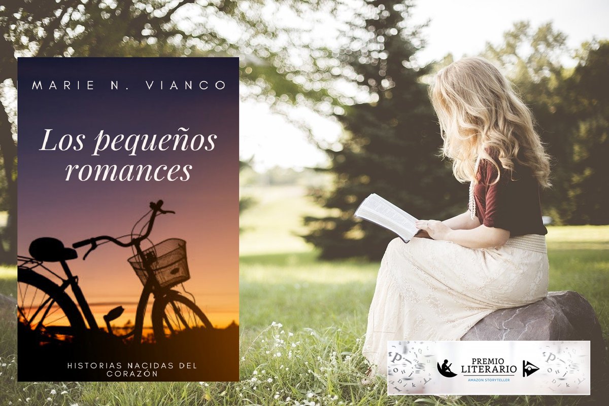 Si te gustan las historias del corazón te propongo toda una colección de cuentos románticos en mi último #libro #LosPequeñosRomances. Descúbrelos en #Amazon #relatos #románticos #MarieNVianco mybook.to/LosPequenosRom…