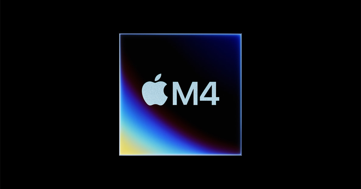 Apple introduces M4 chip apple.com/newsroom/2024/… #PRESSRELEASE