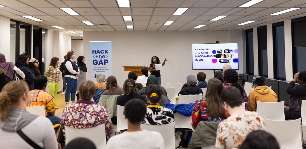 HackTheGap's tweet image. We&apos;re still reliving the incredible weekend we had at #Hackathon in April. 🙌🏽 Read our full recap of the weekend on our latest blog. hackthegap.com/blog/april-202… 

#hackthegap #diversityintech