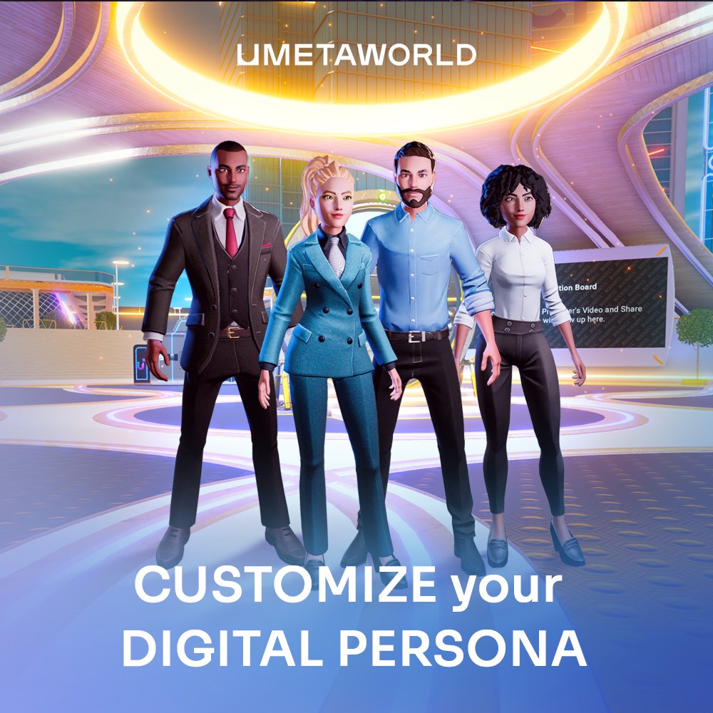 UMetaWorld's tweet image. Dive into #uMetaWorld and unleash your creativity! 🌐✨ Design your avatar from head to toe with endless customization options. Be anyone or anything—express YOUR true self in a world without limits. Ready to create your digital identity? 🎨👤 #AvatarCustomization #DigitalSelf