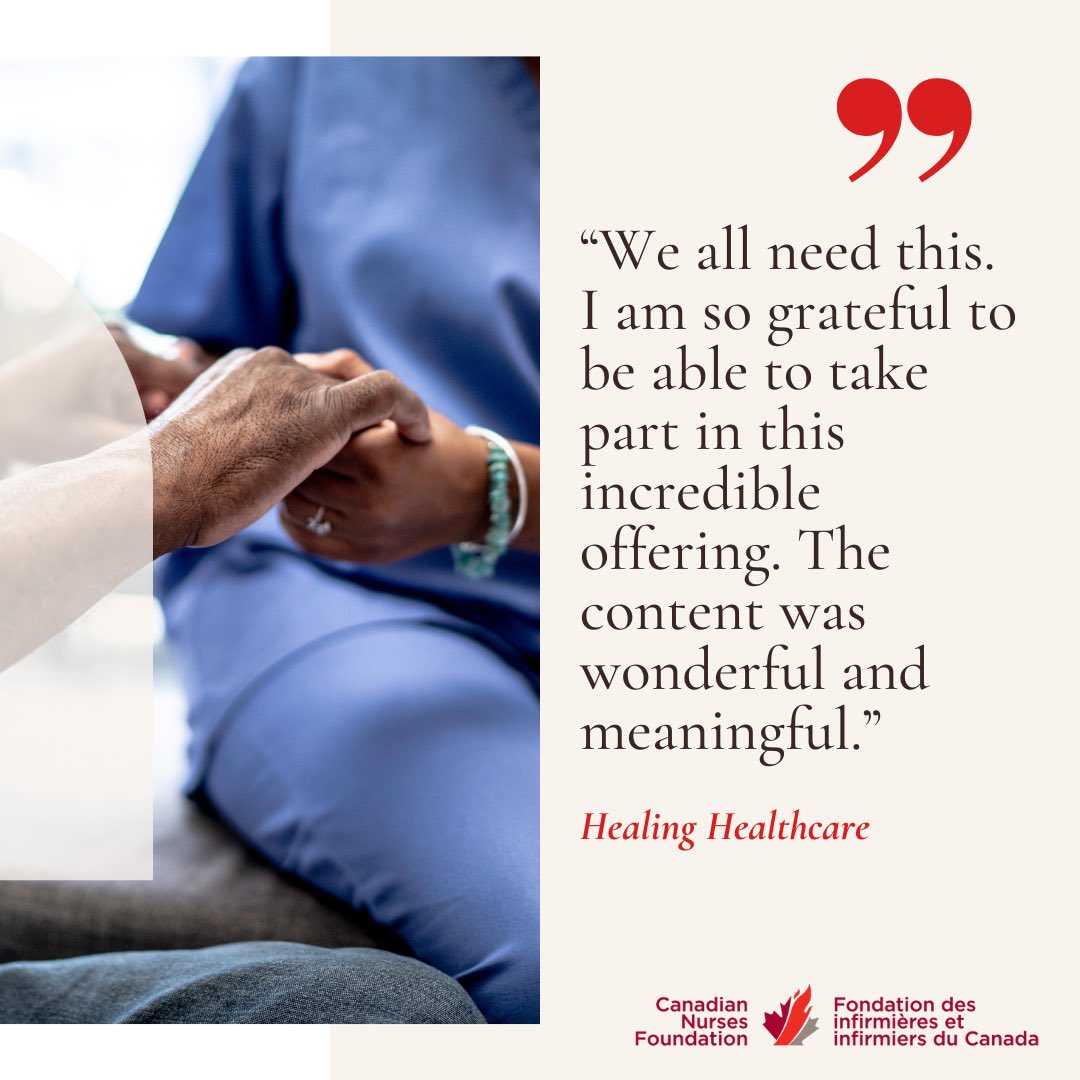 Every nurse has a story to tell. Today, we're sharing stories of resilience and dedication from nurses across Canada. Your support for our Healing Healthcare program can make a real difference in their lives. Donate today. #HealingHealthcare #SupportNurses