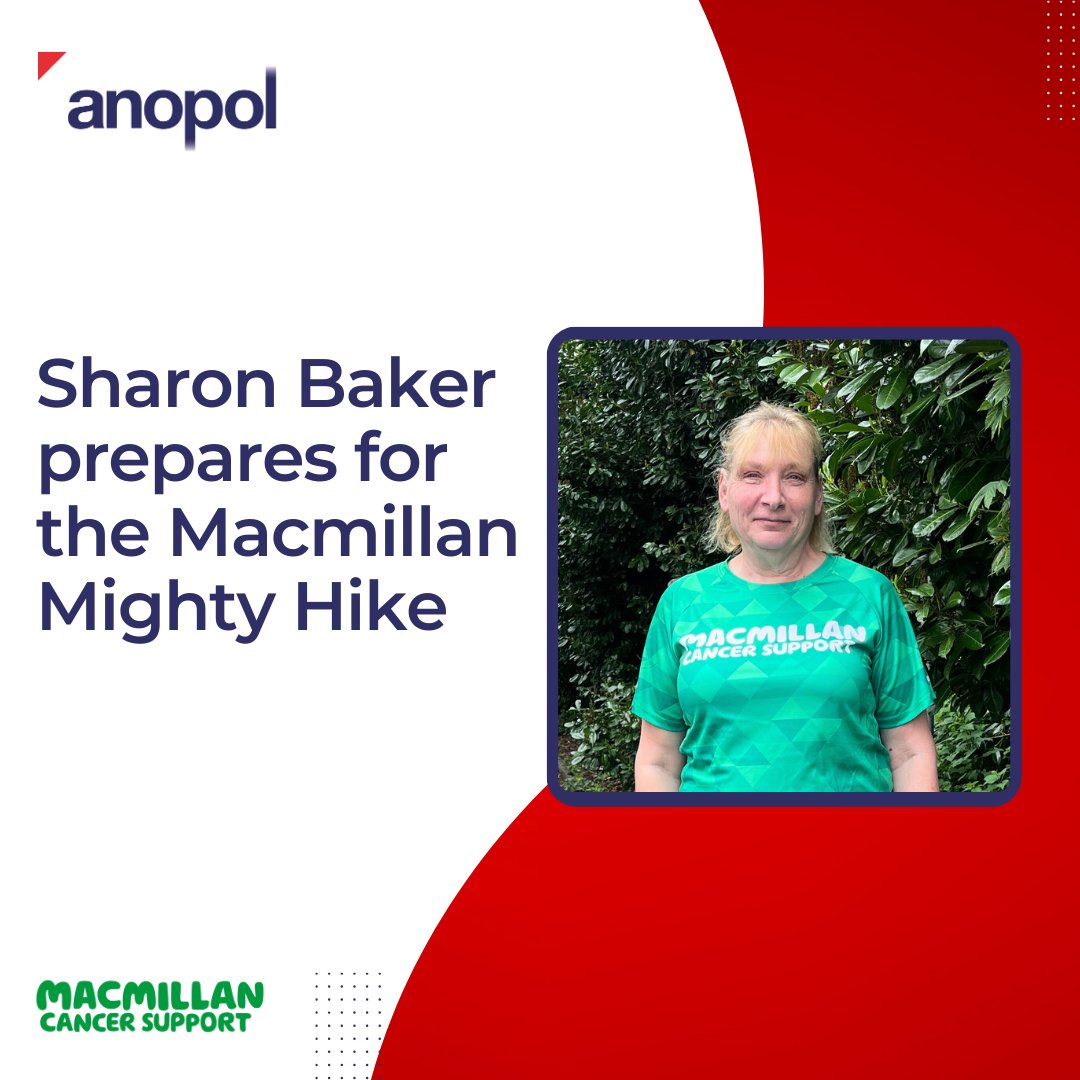 On the 1st June 2024, Sharon Baker – Business Systems Supervisor at Anopol will be taking part in the Macmillan Mighty Hike alongside her daughter Tash. 

To support Sharon, go here: justgiving.com/team/bakersmig…

#macmillan #fundraising #anopol #electropolishing #ukmfg #olympicpark