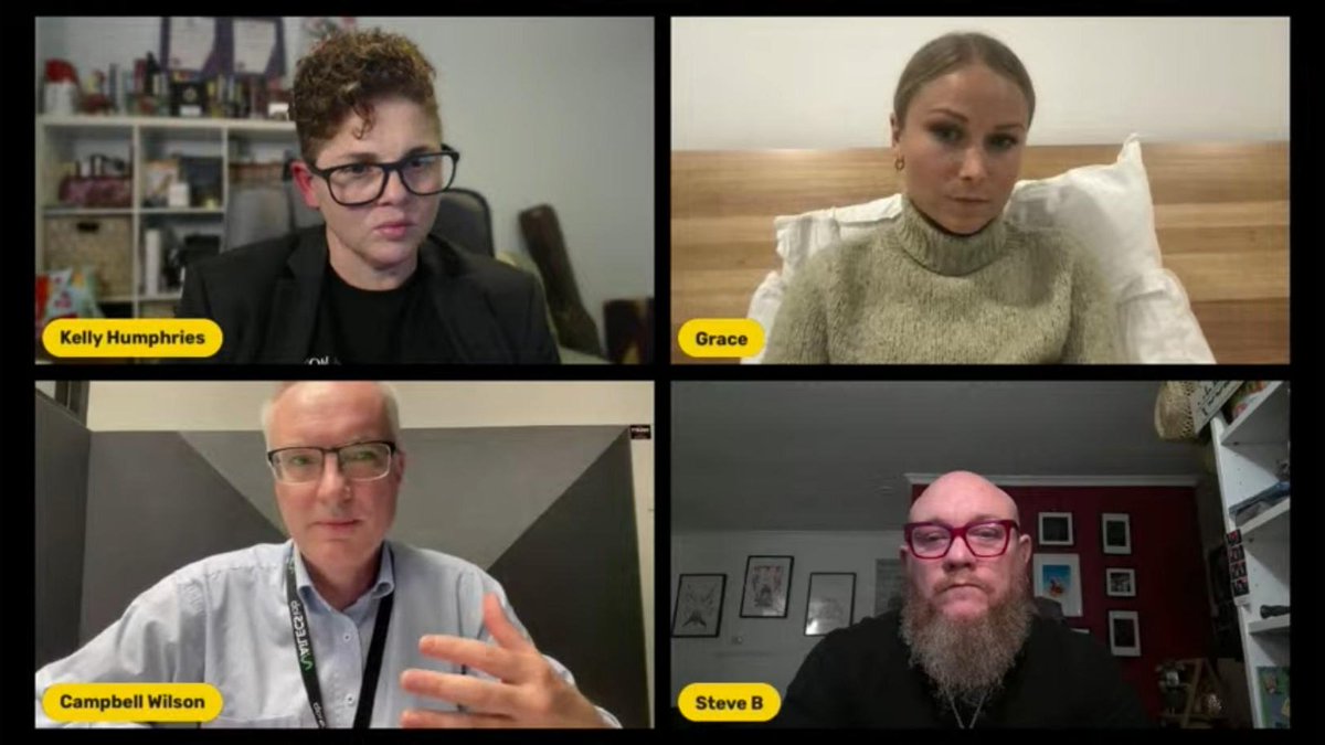 AiLECS Lab (@ailecslab) on Twitter photo On Off the Cuff with Kel right now! Join our team <a href="/KellyAHumphries/">Kelly Humphries</a> and <a href="/campbellwilson/">Campbell Wilson</a> as they discuss the Institutional Use of Abuse Material and the use of technology to counter CSAM. youtube.com/live/RomPtPIXo… On Off the Cuff with Kel right now! Join our team <a href="/KellyAHumphries/">Kelly Humphries</a> and <a href="/campbellwilson/">Campbell Wilson</a> as they discuss the Institutional Use of Abuse Material and the use of technology to counter CSAM. youtube.com/live/RomPtPIXo…