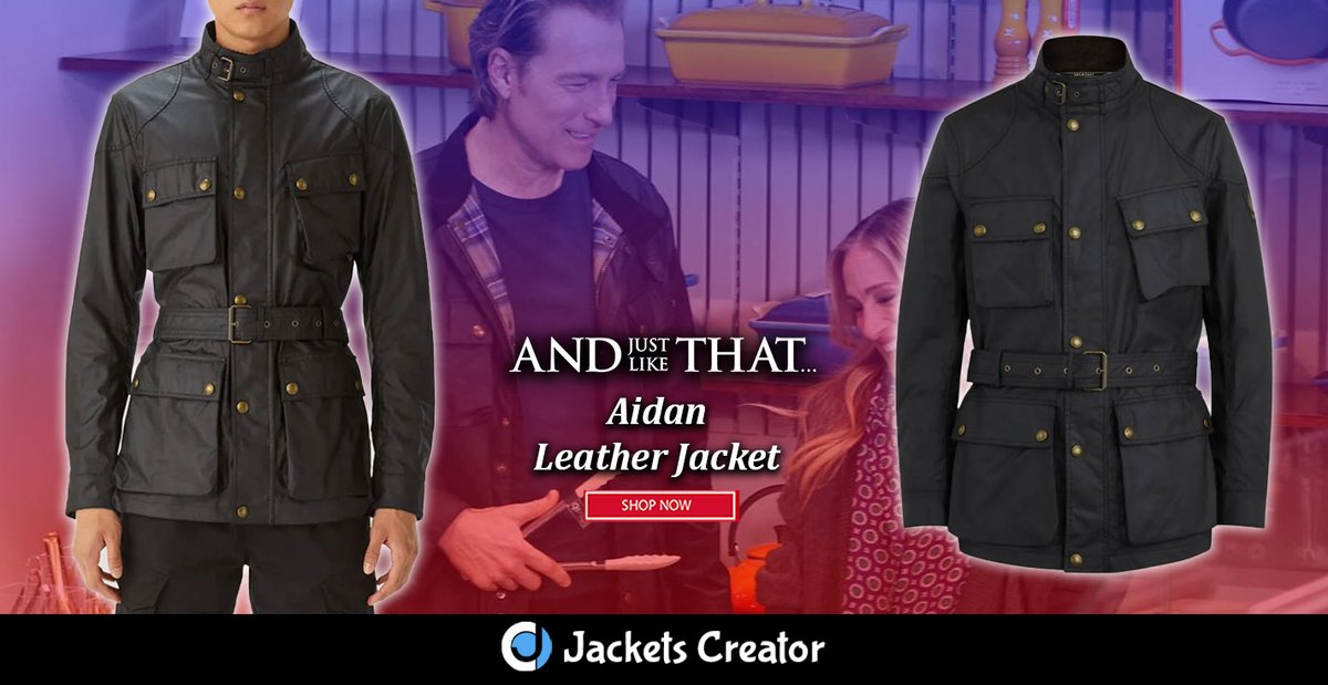 Aidan Shaw Aidan and Just Like That Jacket.
------------------------------------
jacketscreator.com/product/aidan-…
#AidanShaw #JustLikeThat #LeatherJacket #Fashion #Style #Icon #SexAndTheCity #Revival #Classic #Timeless