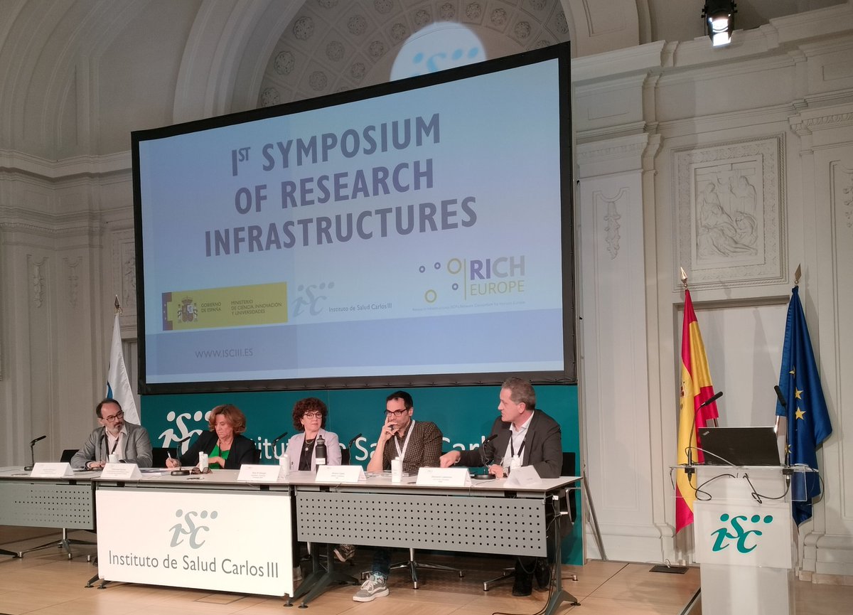 @EU_Commission @rich_ncps En la sesión sobre Infraestructuras Europeas de Investigación y Nube Europea de Ciencia Abierta han participado Inmaculada Figueroa @CienciaGob, @iblanque, Álvaro López @AI4EOSC, @DiGiorgioSara y Giovanni Lamana @CNRS. Continúa la jornada. Streaming ➡️ youtube.com/live/CDeW4XWMy…