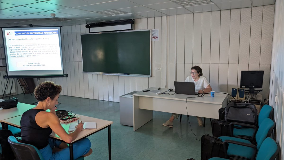 🗒️Hoy celebramos en el #ISSL el seminario técnico: Investigación de enfermedades profesionales, con el facilitamos herramientas y criterios para realizar una correcta detección de las causas y adopción de medidas preventivas #ITSS.