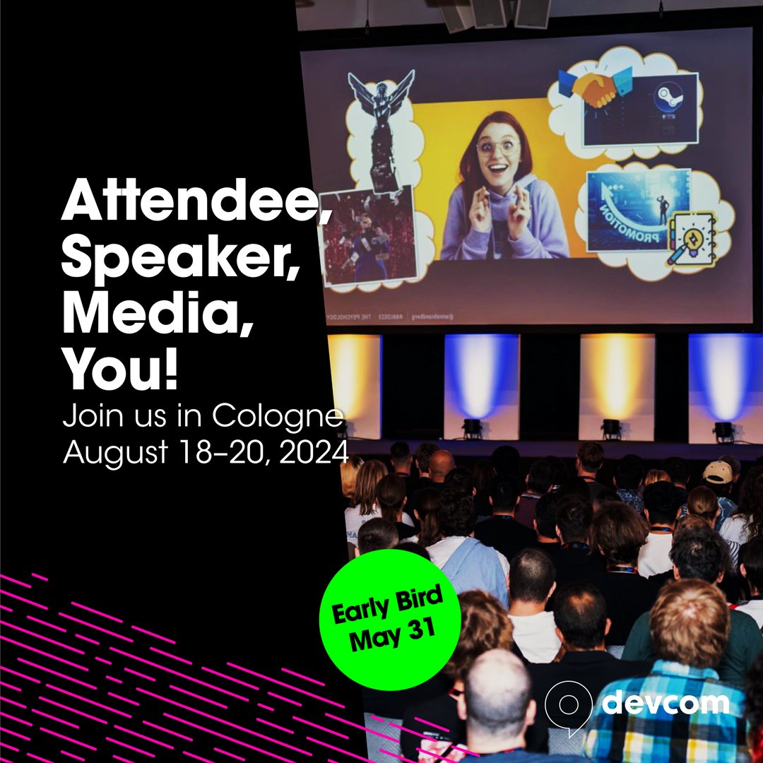 🚀 Save the date for @devcom_global! 

📅 August 18-20, 2024 📍 Cologne

🔥 EARLY BIRD SALE ends on May 31!

🗣️ CALL FOR SPEAKER open until May 19!

🏆 Visit: devcom.global/ddc-2024

👉 Tech events in Germany: germantechjobs.de/events

#GermanTechJobs