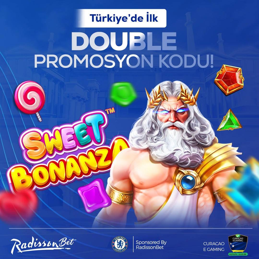 Türkiye'de İLK DOUBLE PROMO KOD
RADİSSONBET FARKIYLA SİZLERLE
FORUMROYAL'E ÖZEL

1.000 KİŞİYE ÖZEL 50 SWEET BONANZA 
PROMO KOD SAAT 19:00'DA FORUMDA

1.000 KİŞİYE ÖZEL 50 GATE OF OLYMPUS
PROMO KOD SAAT 20:00'DA FORUMDA

KODLAR İÇİN TIKLAYINIZ👉kisa.link/lDkDz

#FreeSpin