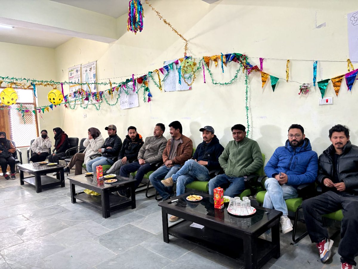 Government Degree College Zanskar bid adieu to its 6th semester students with a heartfelt farewell party organised by students of 2nd and 4th Semester. @ULadakh @Info_Ladakh @ddnewsladakh @DDNewslive @airnewskargil @prasarbharti