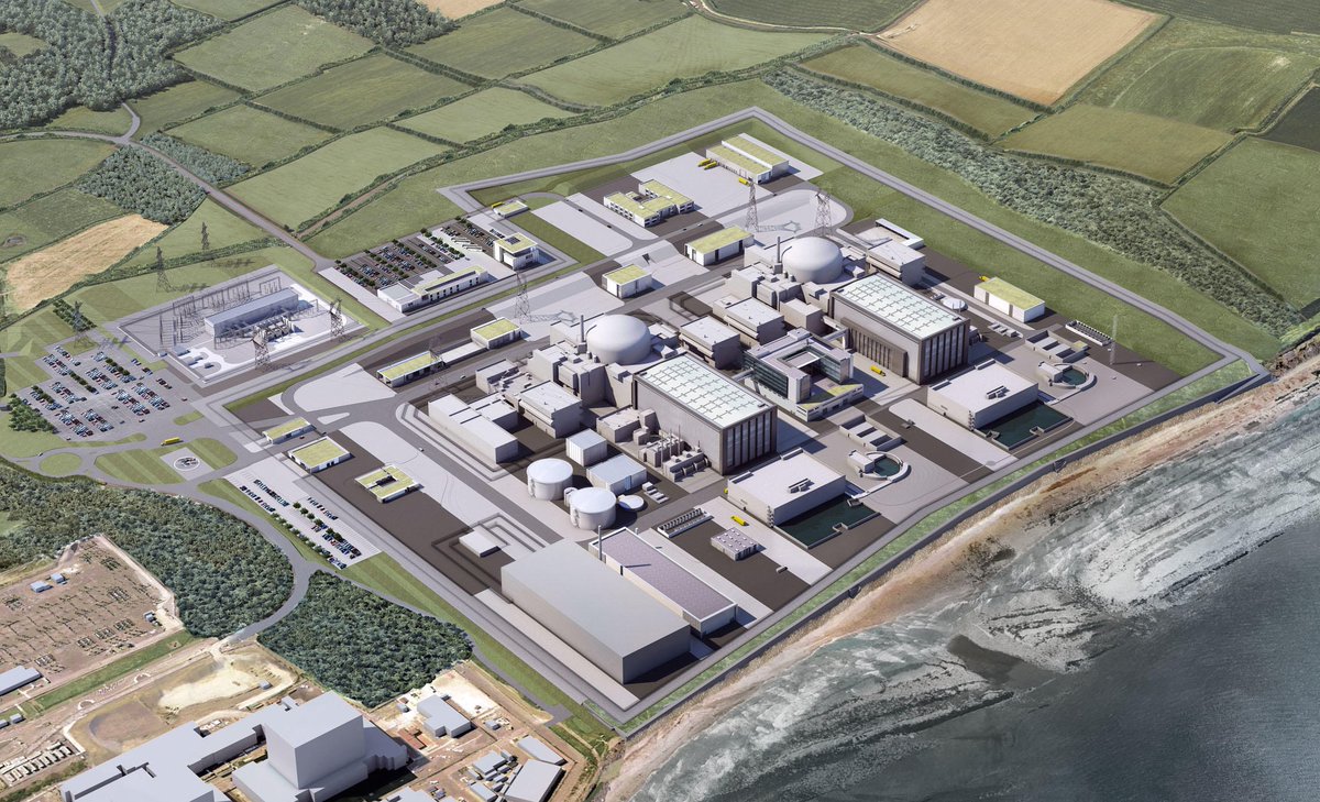 We have published the @EnvAgency response to the Hinkley Point C Development Consent Order Material Change consultation. Read the document: gov.uk/government/pub… Photo: EDF, HPC.