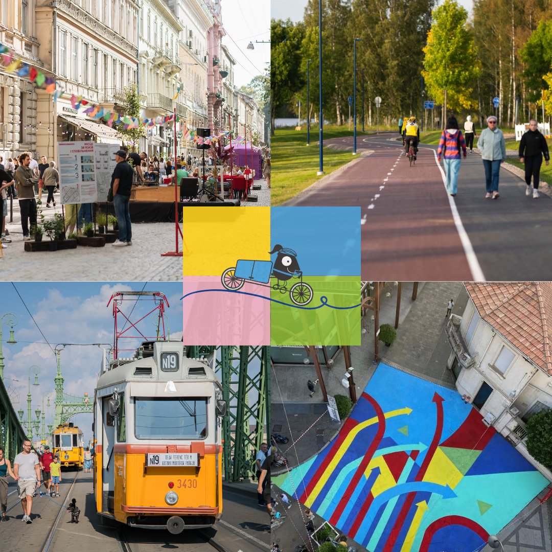 7️⃣0️⃣% of Europeans live in towns & cities. So what should our shared spaces look like? This year, the #MobilityWeek theme #SharedPublicSpace focuses on how we can re-develop 🔧📝👩‍🎨 urban space together to improve quality of life. Learn more ➡ bit.ly/3QAxGUS