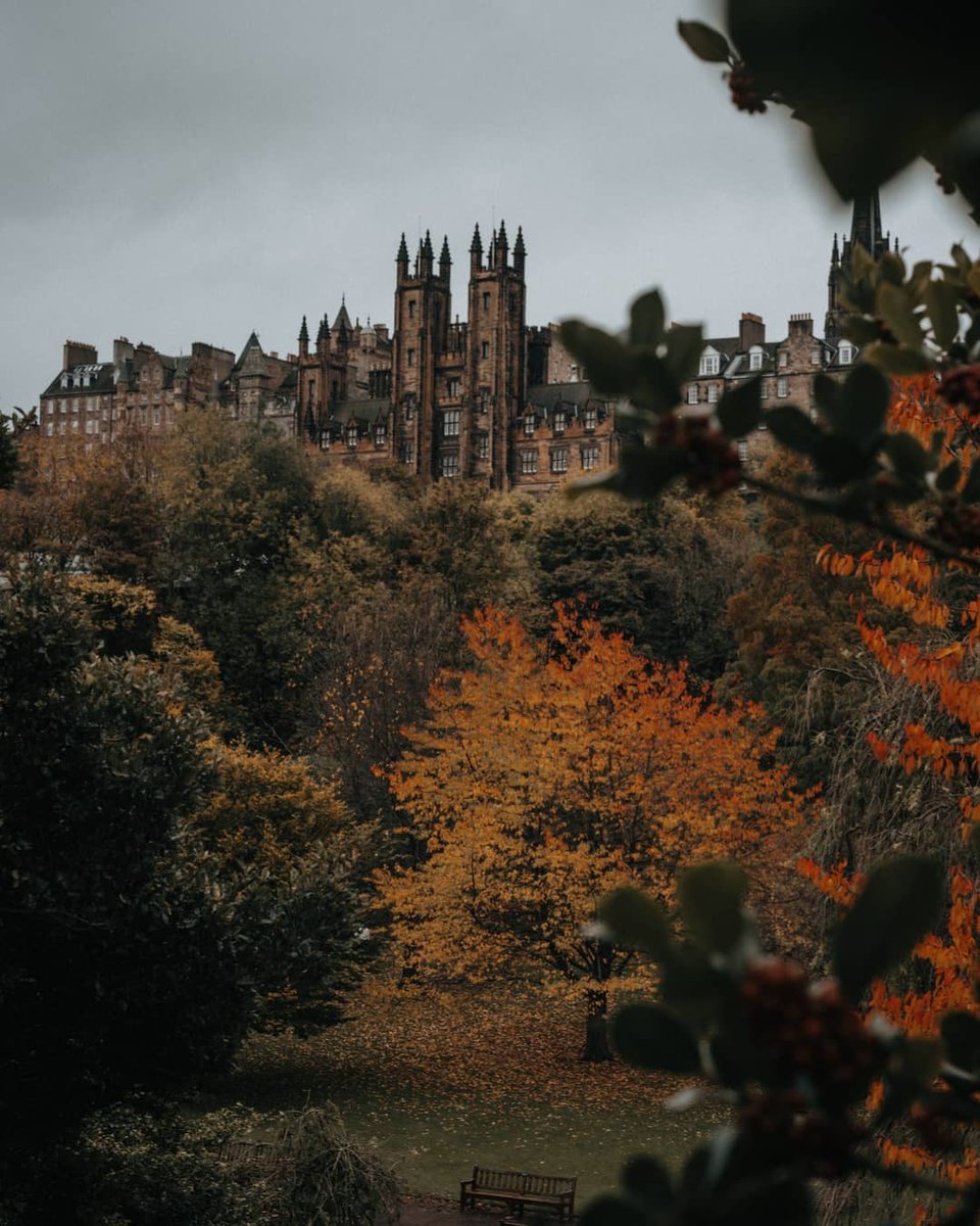 Autumn in Edinburgh, Scotland