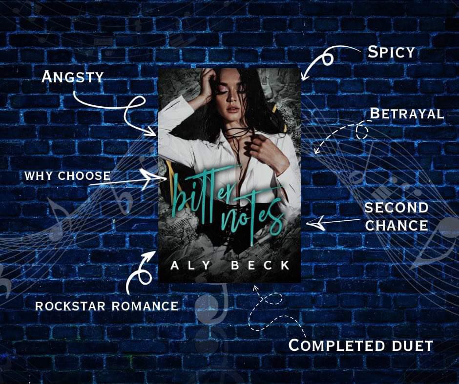 🎶BITTER NOTES by @authoralybeck🎶

🎵What can you expect from Bitter Notes?🎵 

#whychoose #rockstarromance #whychooseromance #bookrec #bookrecs #bookrecommendations #kindleunlimited #bookrecof2024 #whychoosebooks #indieauthors #books