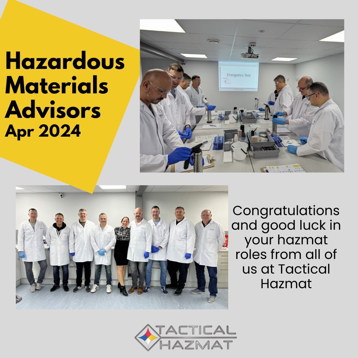 Tactical Hazmat (@tacticalhazmat) on Twitter photo A new excellent group of Hazardous Materials Advisors is supporting their communities following intensive HMA course. Thank you for keeping us safe #TrainingHeroes #hazmat #HMA <a href="/MerseyFire/">Mersey Fire</a> <a href="/DWFireRescue/">Dorset & Wiltshire Fire and Rescue Service</a> <a href="/hertsfire/">HertsfireTraining</a> <a href="/kentfirerescue/">Kent Fire and Rescue Service</a> <a href="/LondonFire/">London Fire Brigade</a> A new excellent group of Hazardous Materials Advisors is supporting their communities following intensive HMA course. Thank you for keeping us safe #TrainingHeroes #hazmat #HMA <a href="/MerseyFire/">Mersey Fire</a> <a href="/DWFireRescue/">Dorset & Wiltshire Fire and Rescue Service</a> <a href="/hertsfire/">HertsfireTraining</a> <a href="/kentfirerescue/">Kent Fire and Rescue Service</a> <a href="/LondonFire/">London Fire Brigade</a>