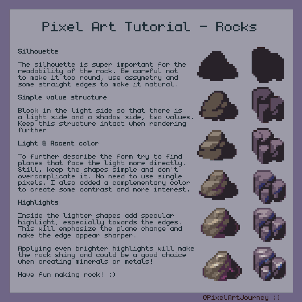 PixelArtJourney's tweet photo. Anyone need a few pixel art tutorials? ✨#pixelart 

Thanks to my Patreons for supporting these 🥰 https://t.co/ZAK2re1EQB