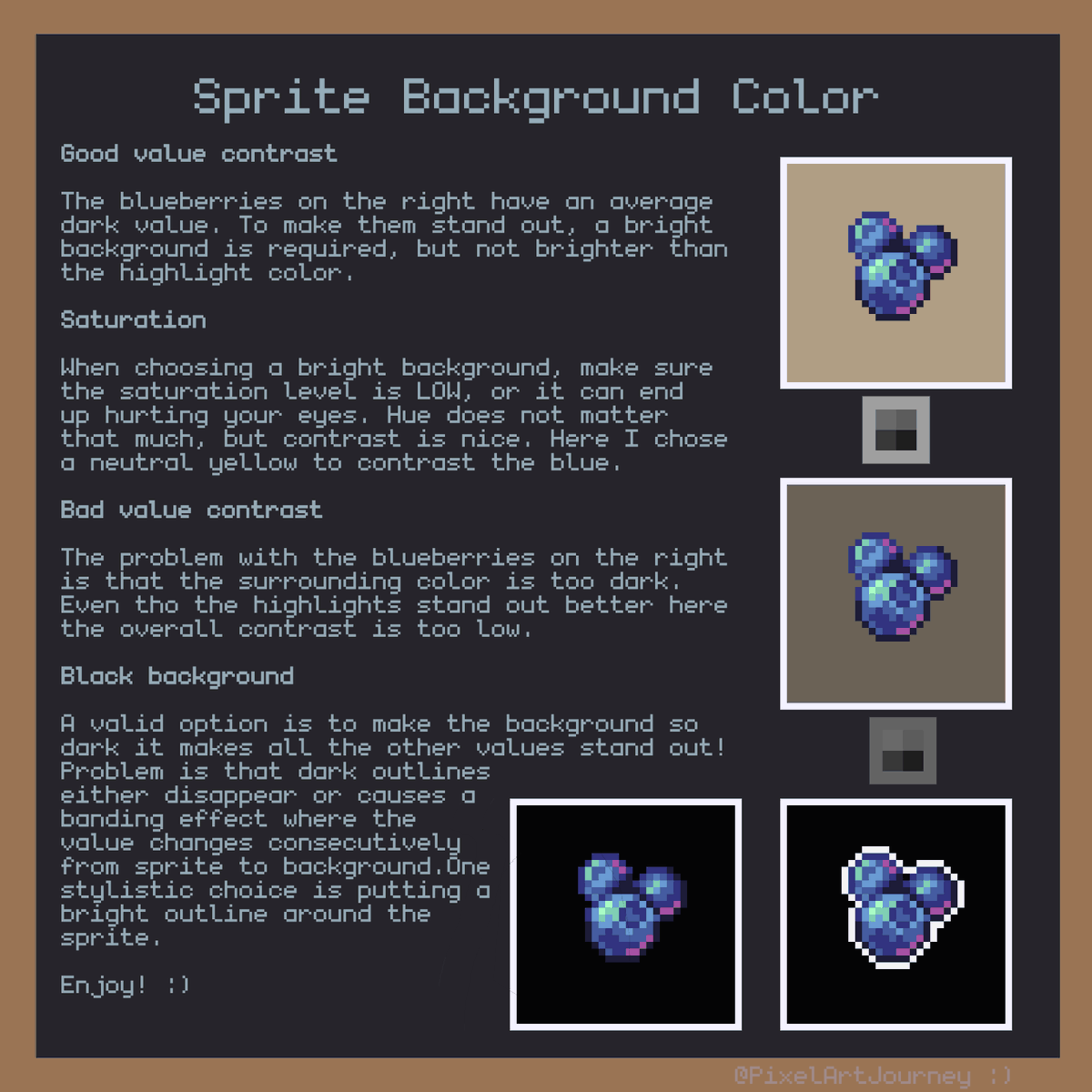 PixelArtJourney's tweet photo. Anyone need a few pixel art tutorials? ✨#pixelart 

Thanks to my Patreons for supporting these 🥰 https://t.co/ZAK2re1EQB
