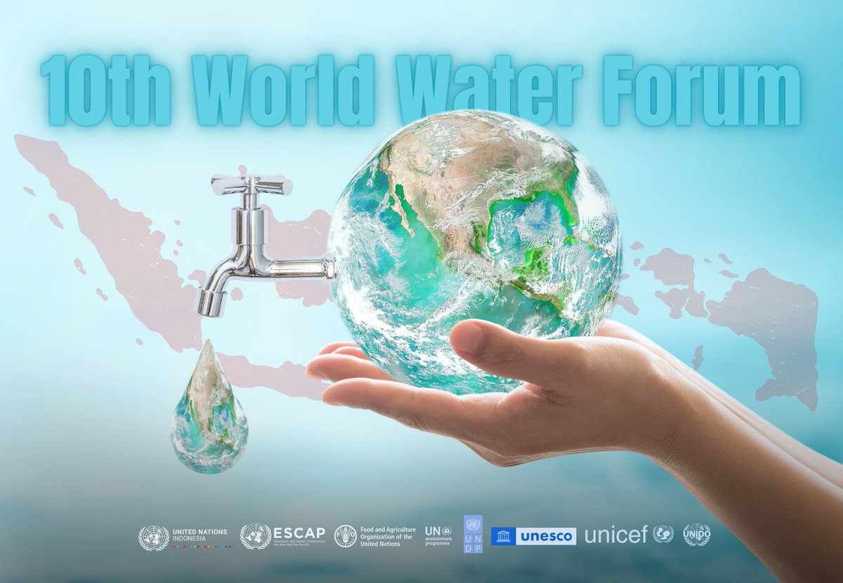 🌍💧 The @UN in 🇮🇩's microsite for the World Water Forum 2024 is now live! Dive into the crucial discussions on sustainable #water management and global cooperation. ➡️ bit.ly/UNatWWF2024 #WorldWaterForum #10thWorldWaterForum #WaterforSharedProsperity | @wwatercouncil