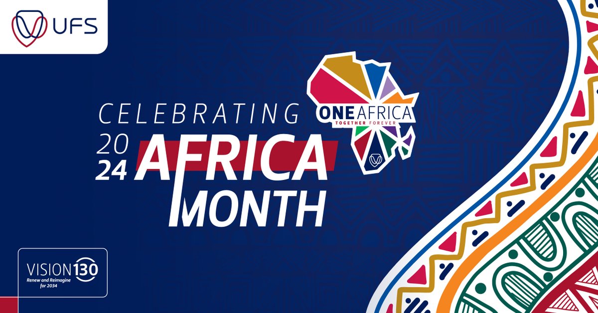 Join us in celebrating Africa’s rich heritage Be a part of the vibrant #UFSAfricaMonth celebrations, as we unite to honour our heritage, promote education, and foster a deeper understanding of our continent's rich diversity and potential. 📰: ufsweb.co/africamonth24