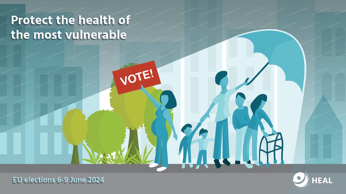 🏭 Pollution is responsible for 20% of early deaths and disease in Europe, hitting the most vulnerable hardest. 🇪🇺 This EU election, #UseYourVote to demand strong action to protect health! 🌍 Read our prescription for a healthy planet for healthy people: ow.ly/A2i550Rybvq