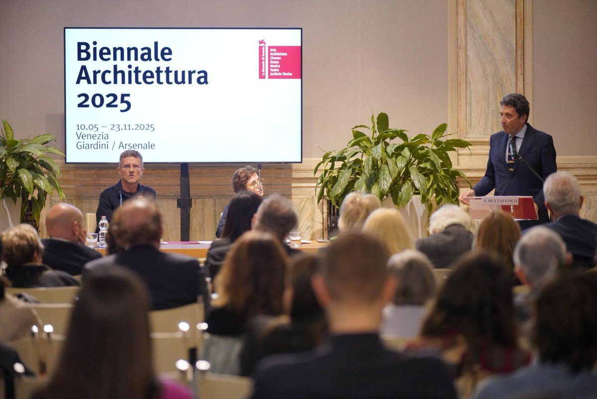 #BiennaleArchitettura2025 #PietrangeloButtafuoco: “Meaning and sign converge in the title #IntelliGens. While intelligence is the foundation of the individuals’ process of evolution, in the most noble sense of their being ‘cives’ (a third declension noun, thus both masculine and
