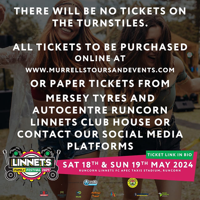 🟡🟢 | Don't miss out on tickets for Linnets Family Festival Under the terms of its licence, this is a ticket-only event. There will be no cash admission at the turnstile. Tickets will be on daily sale Monday to Friday (10am-2pm) from Linnets' ground in Stockham Lane,…