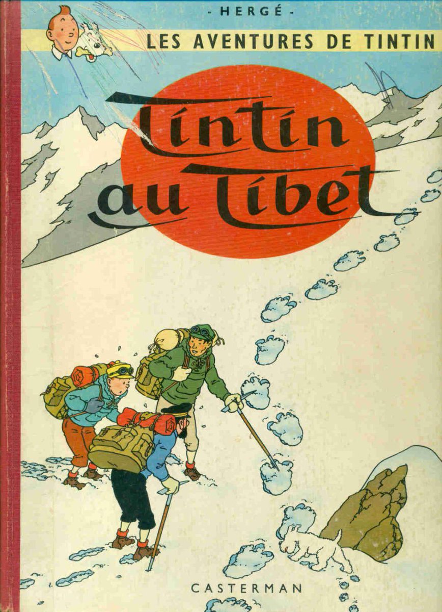 #31ChallengeBDMC #Jour7
La meilleure BD des années 1960

Tintin au Tibet
Hergé