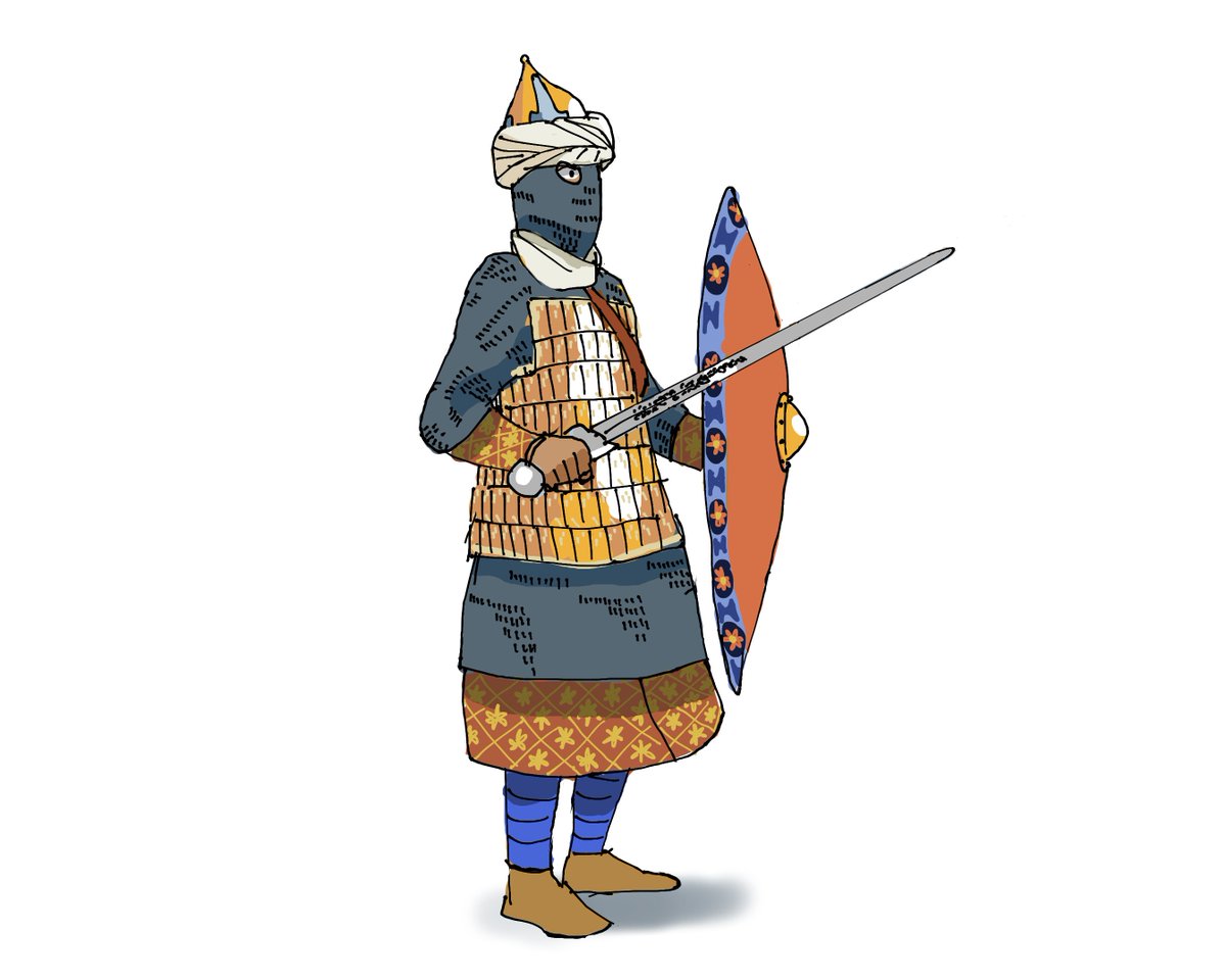 Umayyad Guardsman in Damascus, 8th century