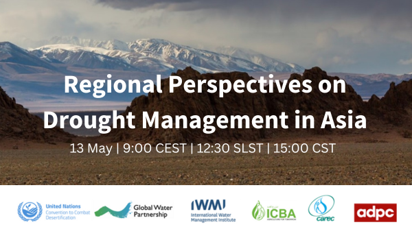 Webinar: Regional Perspectives on #DroughtManagement in Asia Tackling the intricacies of #DroughtResilience and #WaterManagement is essential for fostering sustainable development in Asia. Join webinar to learn about initiatives on #drought in the region👉bit.ly/44yX6rK