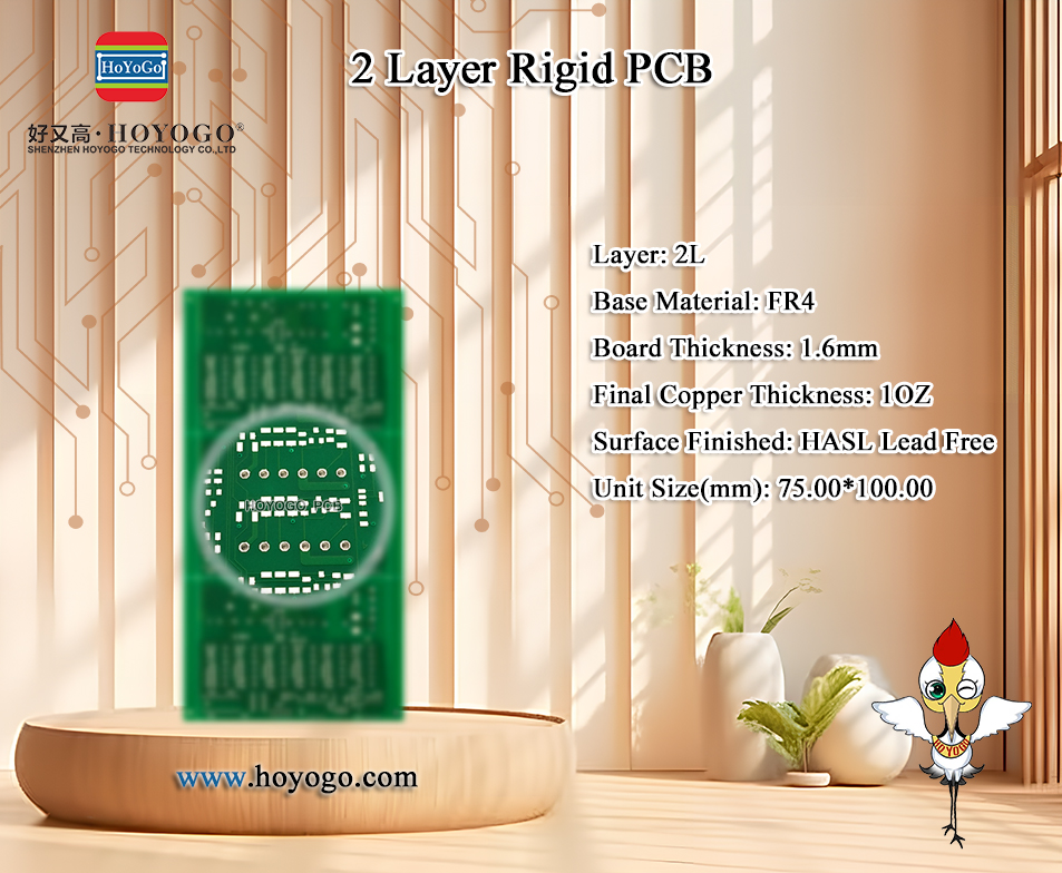 #PCBProducts

#2Layer #FR4 #1OZ #HASLLeadFree
Board Thickness: 1.6mm
Unit Size(mm): 75.00*100.00

HOYOGO Website: hoyogo.com
Alibaba Store: hoyogo.com.cn

#PCBfactory #PCBmanufacturer #PCB #SMT #PCBA #PCBsupplier #HDI #FPC #flexiblePCB #HighTgPCB #HoYoGoPCB