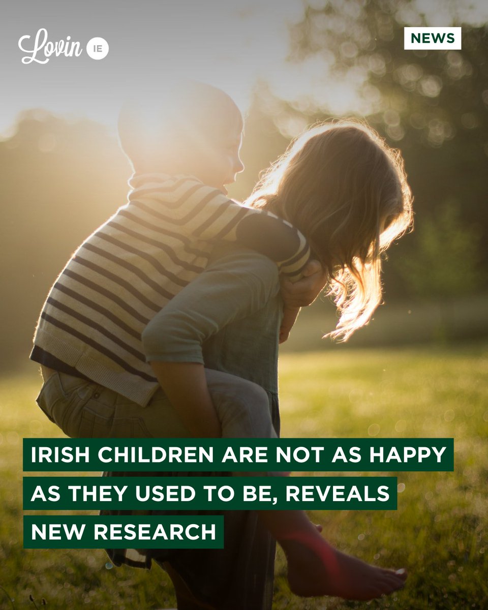 The happiness level of Irish children has dropped a whopping 14% in the last 4 years😥⁠ ⁠ A study of over 9,000 children across Ireland by the University of Galway has raised concerns over young people’s mental health and wellbeing. Between 2018 and 2022, there has been a…