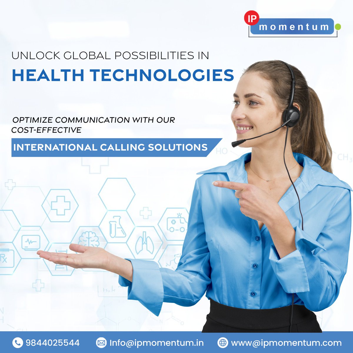 Ready to lead in Health Technologies globally? Our intl calling empowers seamless communication.

📌 Drive Innovation: Connect worldwide, fostering progress.

📌 24/7 Global Assistance: Support for evolving needs.

ipmomentum.com #HealthTech #GlobalInnovation #IPMomentum