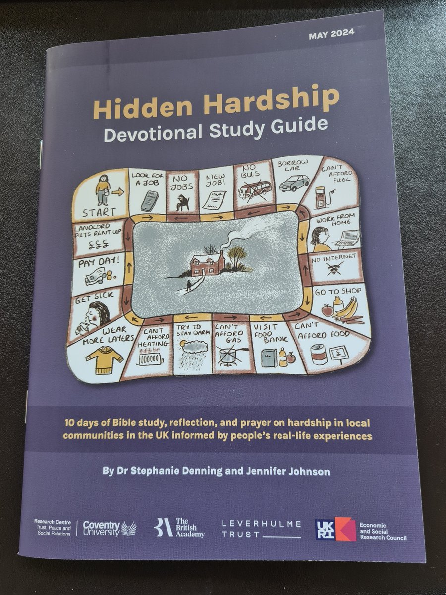 Exciting delivery this morning of 2000 copies of #hiddenhardship devotional study guide to be launched with @BishGloucester, @CampdenVicar and @danadelap on Friday