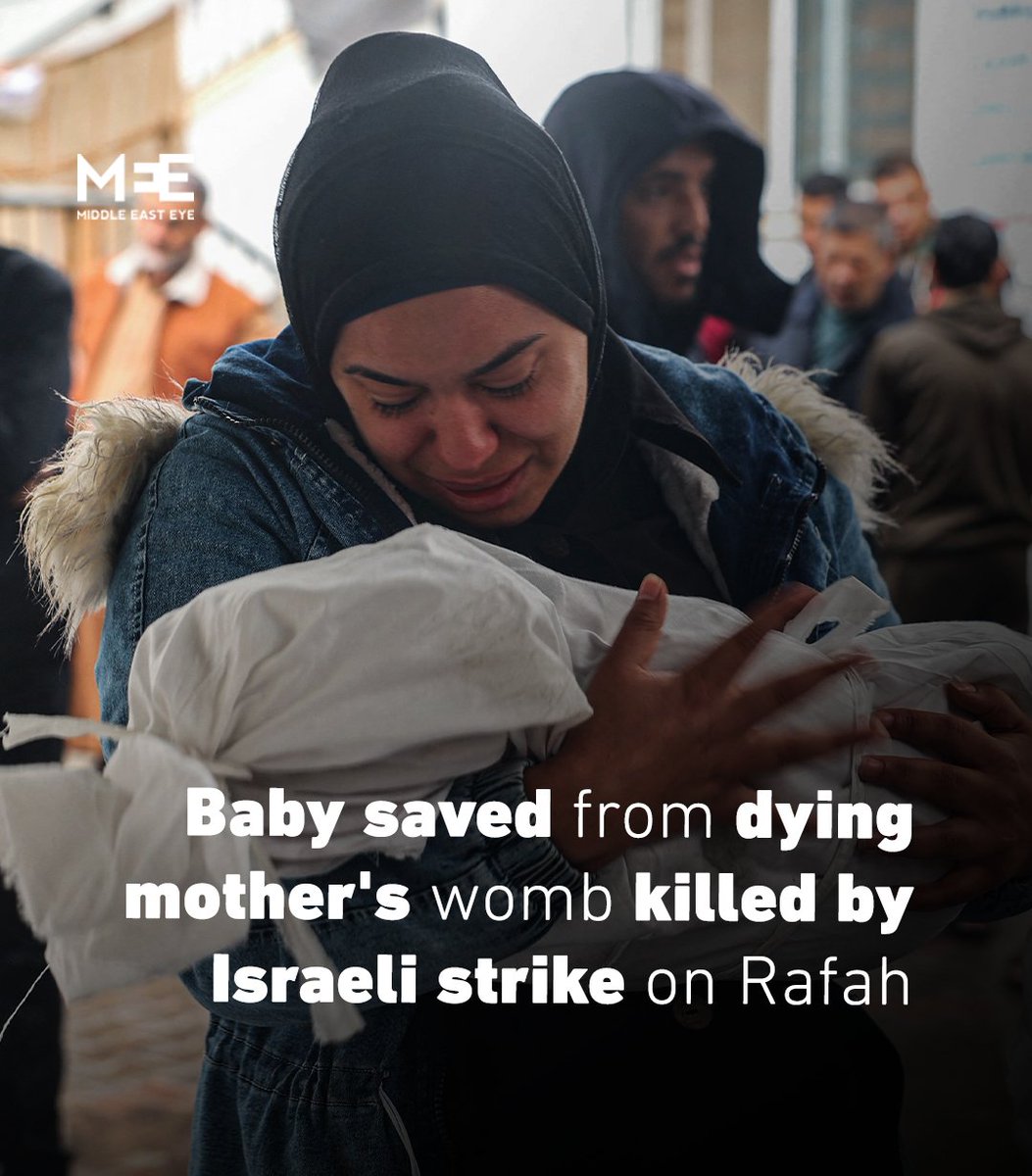 “He was born in war and he died in war' Hani Mahmoud Qishta was born by caesarean when a bomb critically wounded his mother. He was just six months old when a bomb hit his grandparents' home, killing him and several relatives pulse.ly/xm1eafp54e