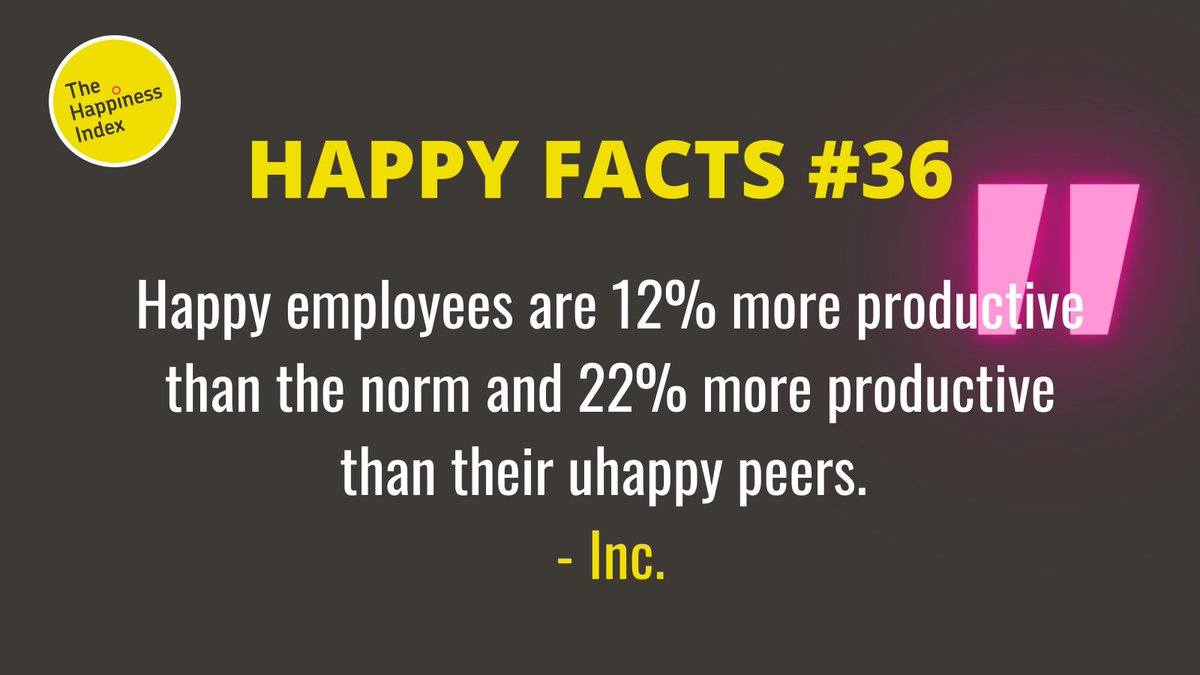 🧠 #WorkFacts 36 🤔 | This series will provide workplace stats/facts/studies that caught our eye 👀 ... both for good and bad reasons! #HR #Workplacehappiness #Culture #facts