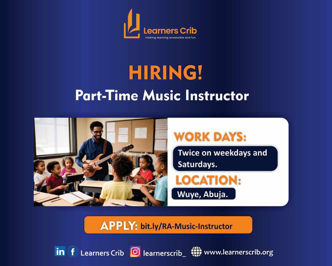 Are you a professional music instructor with excellent skills in teaching young children (ages 4-12) musical instruments; piano, violin, recorder, and guitar? 

Qualified and interested individuals should apply via bit.ly/RA-Music-Instr… 

#teacherrecruitment #musicinstructor