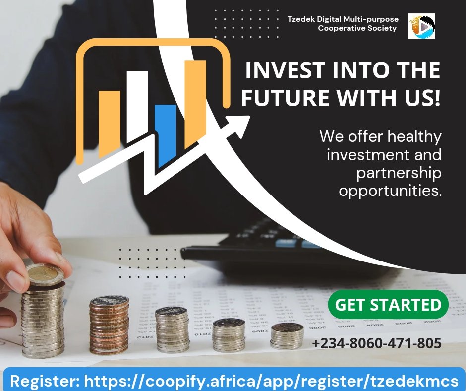 We offer healthy investment and partnership opportunities.

Join us today!

#digitalcooperative #cooperativeworld #financialservices #consultancy