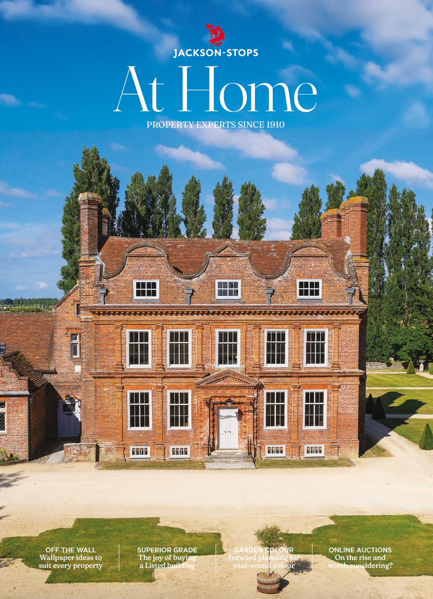#JacksonStops launches At Home magazine! Inspiring and informative, our new magazine captures the heritage and values that makes Jackson-Stops the national agents locals recommend. Read online: jackson-stops.co.uk/at-home-1 #propertynews #jacksonstopsathome #propertiesforsale