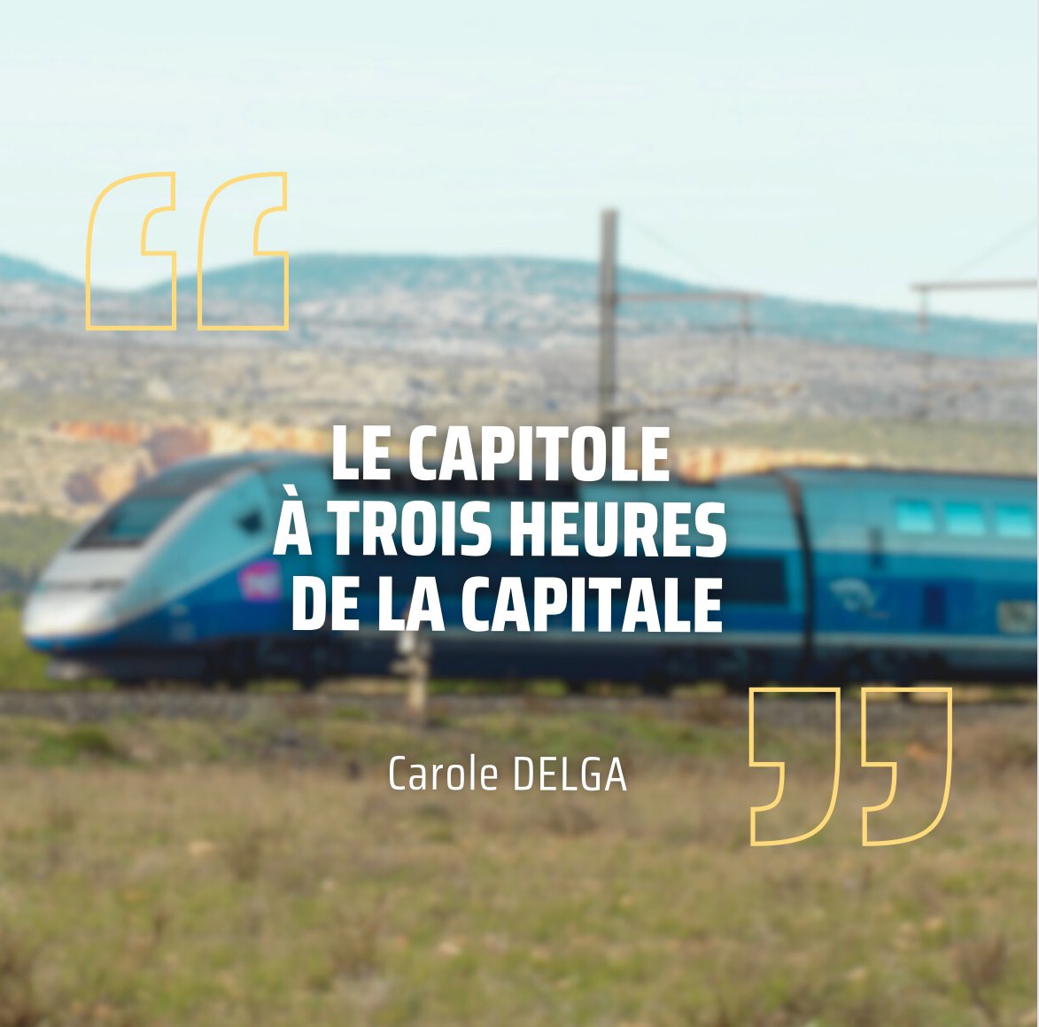 Cet après-midi, nous lancerons les travaux des aménagements ferroviaires au Nord de Toulouse. C’est une étape cruciale dans l'aboutissement du projet de ligne à grande vitesse #Toulouse-#Bordeaux-#Dax. Dans quelques années maintenant, Toulouse et l'@Occitanie seront enfin