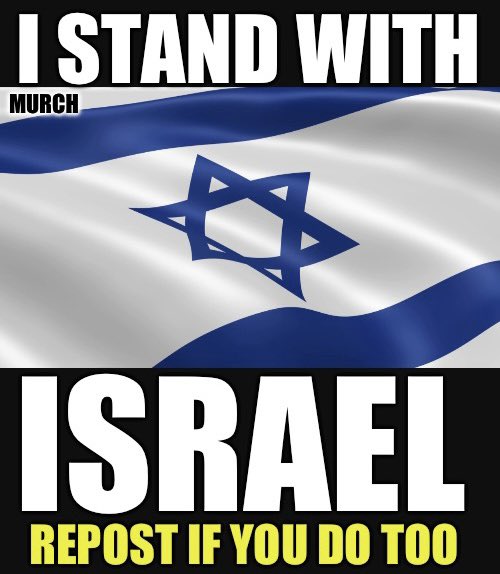 I stand with Israel and Netanyahu against Hamas, who are hiding out like cowards in Rafah. Who stands with Israel? 🙋‍♂️
