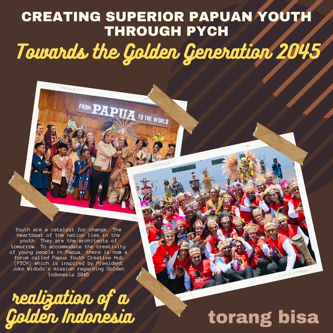 PYCH is a forum for developing the talents and talents of Papuan youth. PYCH is one of the many facilities provided by the government for the progress of Papua. #PapuaIndonesia #PYCH #PapuaYouthCreativeHub #TorangBisa #WonderfulPapua #GoldenIndonesia2045