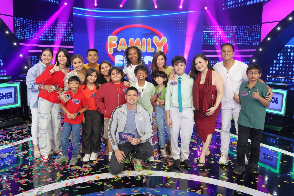 Congratulations to our little ones and their supportive families for a game well played at Family Feud! 🎉😍 #FamilyFeudPH | May 7, 2024 #FeudCelebrityFam #BestTimeEver