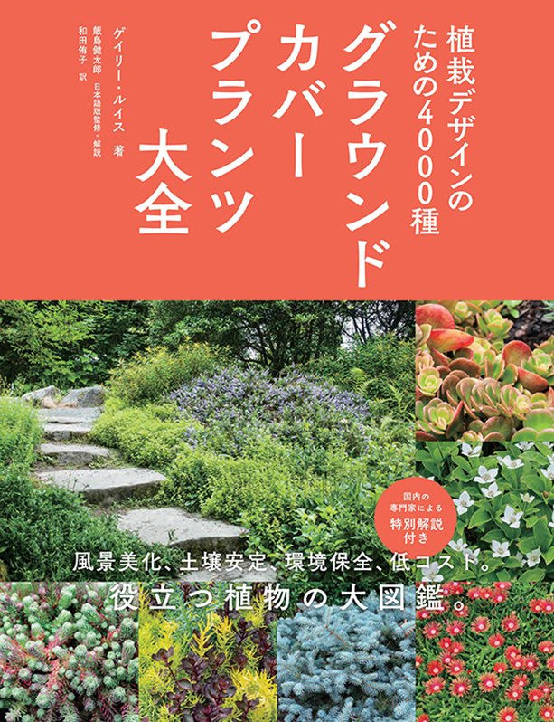Gsha_design's tweet image. 🌿好評既刊🌿
#地被植物　の決定版❗

『#植栽 デザインのための4000種
グラウンドカバープランツ大全』

4000 種以上について、これ以上ない詳細さで解説した本書📚️

日本語版監修者の　#飯島健太郎 氏がこの本を利用する上での留意点や、日本での #グランドカバープランツ…