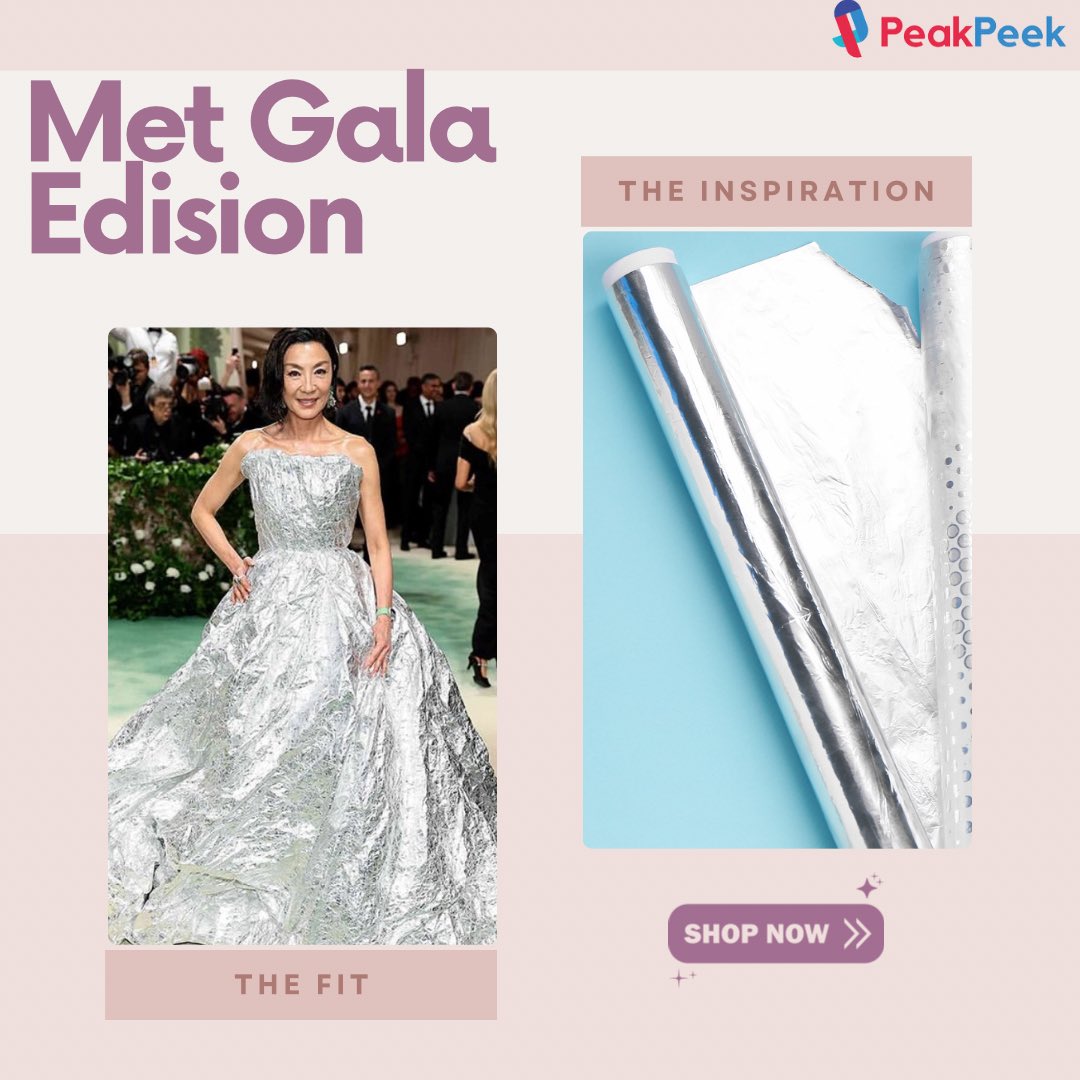 MetGala Edision 💥 #inspiration 
.
.
.
Follow for more: @peakpeekstore 
.
.
.
#tagethernet #ravenspirit #peakpeekstore #MetGala #MetGala2024 #MetGalaFashion #MetGalaRedCarpet #MetGalaLooks #FashionEvent #CelebrityFashion