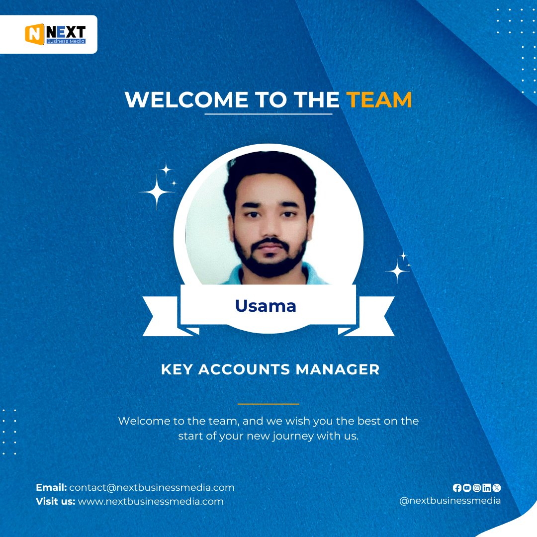 Meet the fresh faces of our team!

Here’s hoping that you have a great journey with us. Congratulations to you🎉. . . .

Usama

#NextBusinessMedia #conference #growingteam #newbeginnings #welcometotheteam #newmember #teamexpansion #teamgrowth #newhires